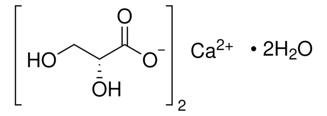 D-Glycerinsäure Hemicalciumsalz Dihydrat 99%