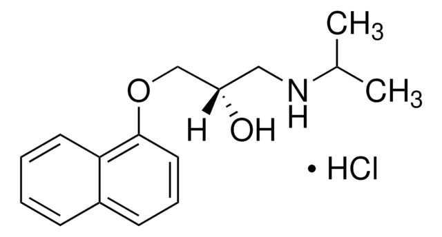 (S)-(&#8722;)-Propranolol -hydrochlorid &#8805;98% (TLC), powder