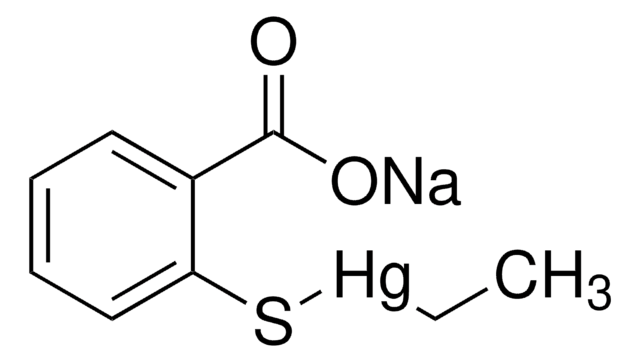 Thiomersal Pharmaceutical Secondary Standard; Certified Reference Material