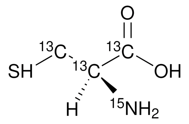 L-Cystein-13C3,15N &#8805;99 atom %, &#8805;98% (CP)