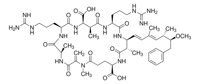 Microcystin-RR -Lösung 10&#160;&#956;g/mL in methanol, analytical standard