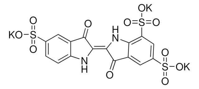 Potassium indigotrisulfonate ozone-scavenging reagent