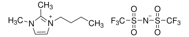 1-Butyl-2,3-dimethylimidazolium bis(trifluoromethylsulfonyl)imide &#8805;99%, H2O &lt;500&#160;ppm