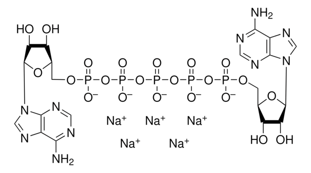 P1,P5-Di(adenosine-5&#8242;) pentaphosphate pentasodium salt &#8805;95% (HPLC), powder