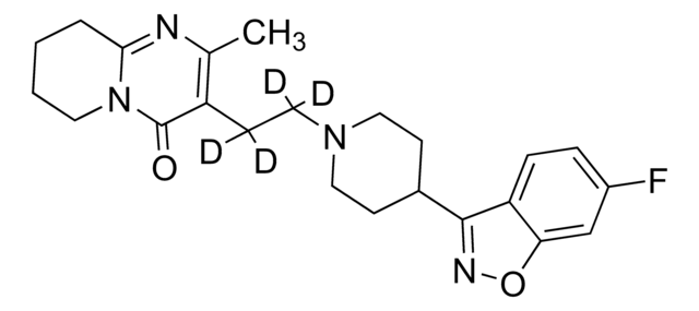 Risperidon-D4 -Lösung 100&#160;&#956;g/mL in methanol, ampule of 1&#160;mL, certified reference material, Cerilliant&#174;