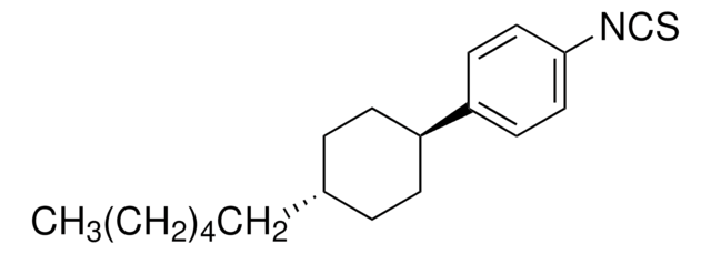 1-(trans-4-Hexylcyclohexyl)-4-isothiocyanatbenzol liquid crystal (nematic), 99%