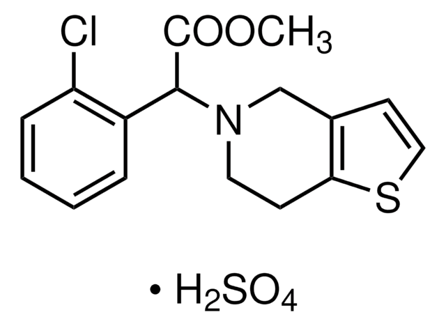 (±) Clopidogrel hydrogensulfate &#8805;98% (HPLC), powder