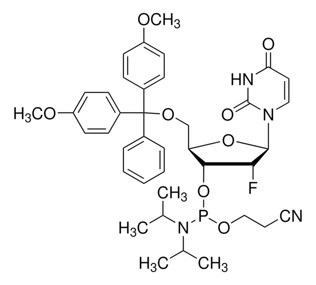 DMT-2&#8242;Fluoro-dU Phosphoramidite configured for MerMade