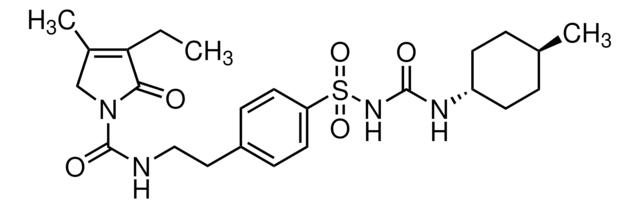 Glimepiride &#8805;98% (HPLC), solid