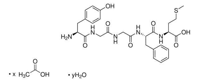 [Met5]Enkephalin acetate salt hydrate &#8805;95.0% (HPLC), powder