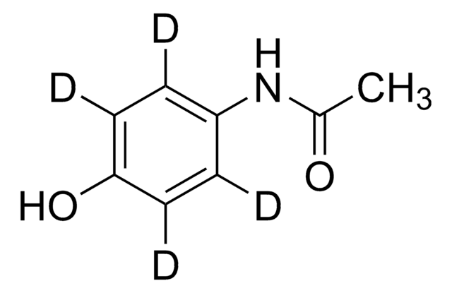 Paracetamol-D4 1.0&#160;mg/mL in methanol, ampule of 1&#160;mL, certified reference material, Cerilliant&#174;