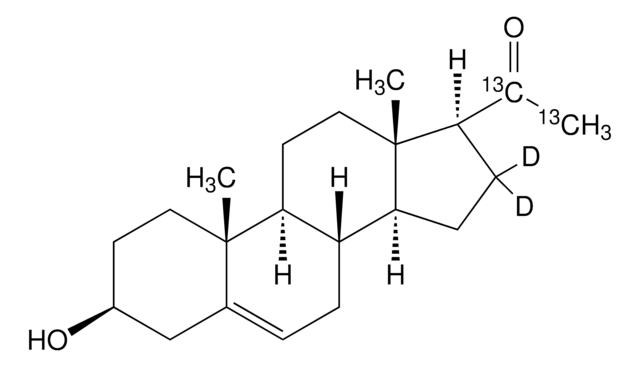 Pregnenolone-20,21-13C2-16,16-d2 &#8805;98 atom %, &#8805;98% (CP)