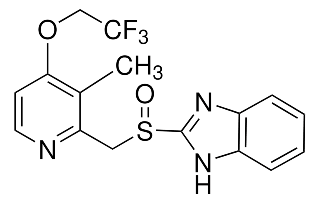 Lansoprazol Pharmaceutical Secondary Standard; Certified Reference Material