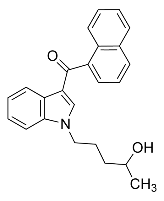 JWH-018 4-Hydroxypentyl metabolite solution 100&#160;&#956;g/mL in methanol, ampule of 1&#160;mL, certified reference material, Cerilliant&#174;