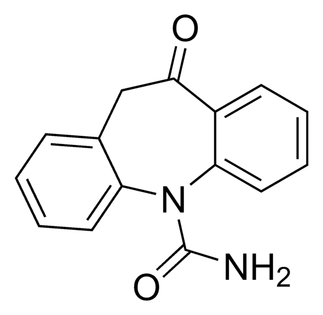 Oxcarbazepine solution 1.0&#160;mg/mL in acetonitrile, ampule of 1&#160;mL, certified reference material, Cerilliant&#174;