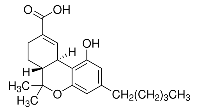 (&#8722;)-11-nor-9-Carboxy-&#916;9-THC -Lösung 1.0&#160;mg/mL in methanol, ampule of 1&#160;mL, certified reference material, Cerilliant&#174;