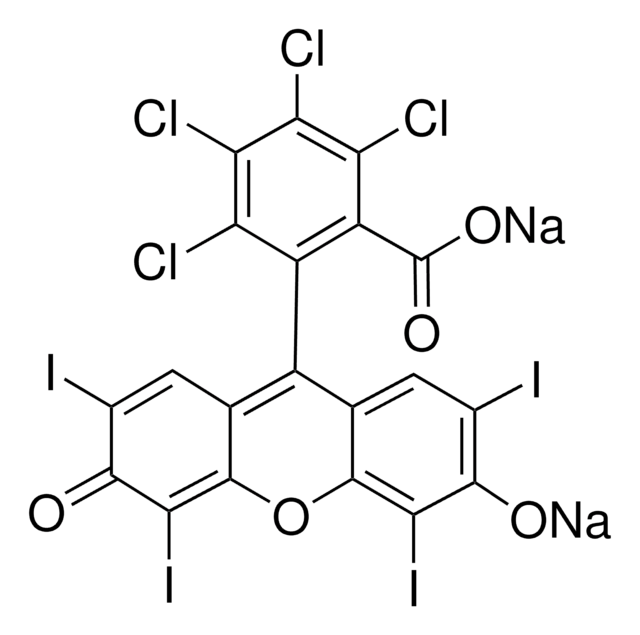 Bengalrosa Natriumsalz certified by the Biological Stain Commission, Dye content &#8805;80&#160;%