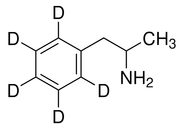 (±)-Amphetamin-d5 (Deuterium-Markierung am Ring) -Lösung 100&#160;&#956;g/mL in methanol, ampule of 1&#160;mL, certified reference material, Cerilliant&#174;