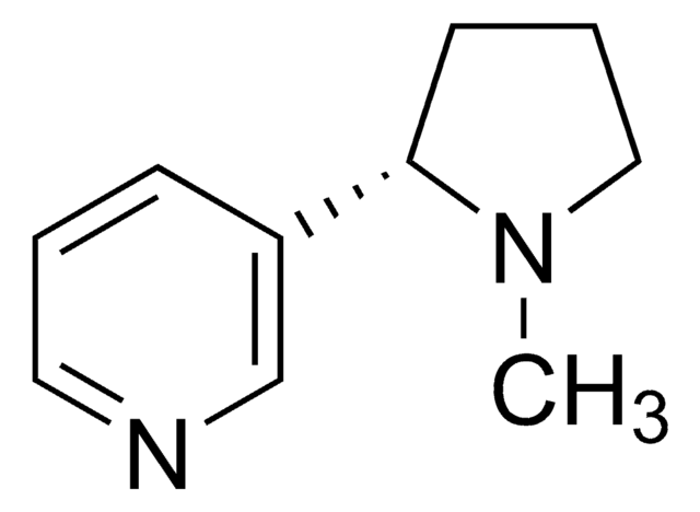 S(&#8722;)-Nikotin -Lösung 1.0&#160;mg/mL in methanol, ampule of 1&#160;mL, certified reference material, Cerilliant&#174;