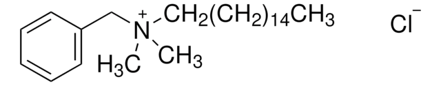 Benzyldimethylhexadecylammonium chloride cationic detergent