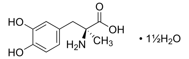 (&#8722;)-3-(3,4-Dihydroxyphenyl)-2-methyl-L-alanin Sesquihydrat 99%