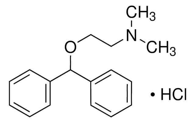 Diphenhydramin -hydrochlorid Pharmaceutical Secondary Standard; Certified Reference Material