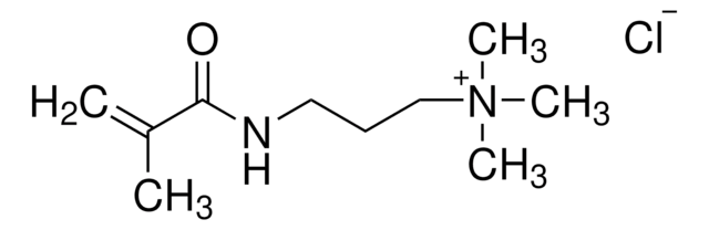 [3-(Methacryloylamino)propyl]trimethylammonium chloride solution 50&#160;wt. % in H2O