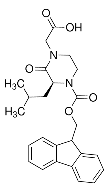 (3S)-4-Fmoc-1-carboxymethyl-3-isobutyl-piperazin-2-one AldrichCPR