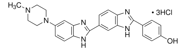 Hoechst 33258 -Lösung 1&#160;mg/mL in H2O, &#8805;98.0% (HPLC)