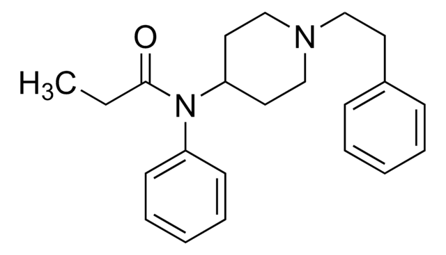 Fentanyl solution 100&#160;&#956;g/mL in methanol, ampule of 1&#160;mL, certified reference material, Cerilliant&#174;