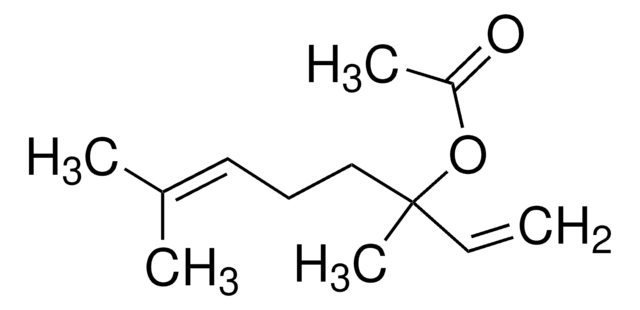 Linalyl acetate certified reference material, TraceCERT&#174;, Manufactured by: Sigma-Aldrich Production GmbH, Switzerland