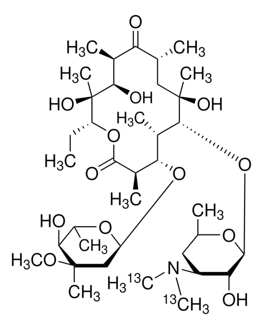 Erythromycin-N,N-dimethyl-13C2 99 atom % 13C, 95% (CP)