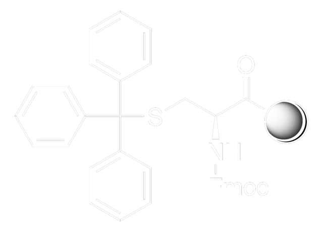 Fmoc-Cys(Trt)-Wang Harz extent of labeling: ~0.7&#160;mmol/g loading