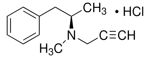 Selegilin-Hydrochlorid pharmaceutical secondary standard, certified reference material