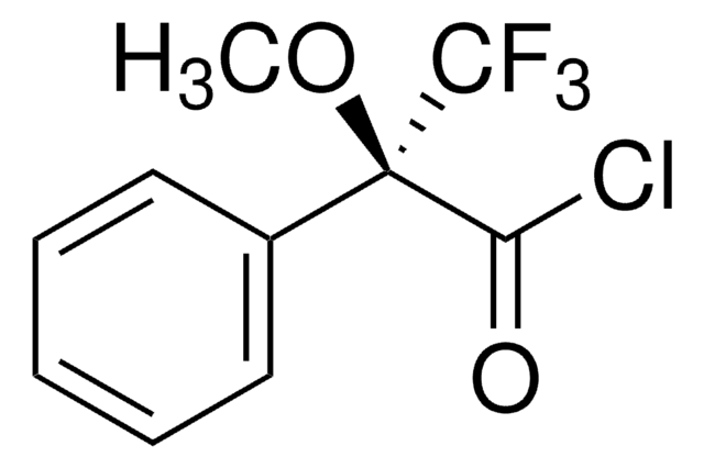 (S)-(+)-&#945;-Methoxy-&#945;-trifluormethylphenylacetyl-chlorid 99%