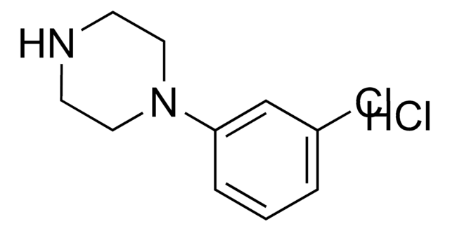 1-(3-Chlorphenyl)piperazin -hydrochlorid -Lösung 1.0&#160;mg/mL in methanol (as free base), ampule of 1&#160;mL, certified reference material, Cerilliant&#174;