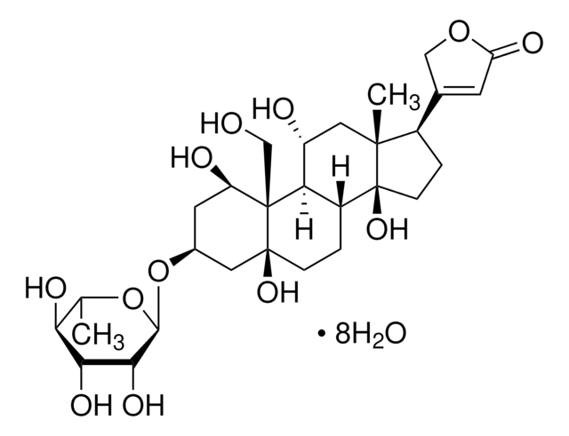 Ouabain octahydrate &#8805;95% (HPLC), powder