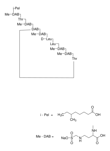 Colistin sodium methanesulfonate ~11,500&#160;U/mg