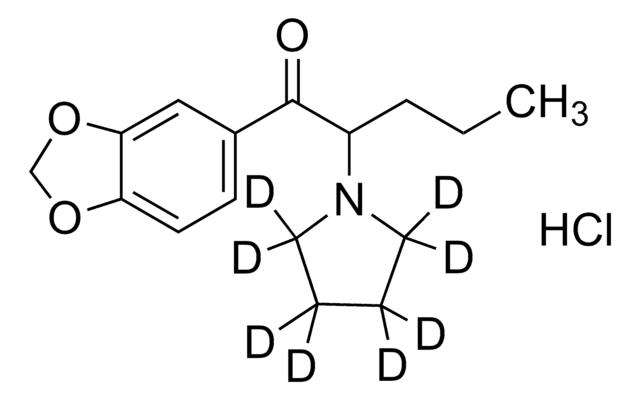 3,4-Methylendioxypyrovaleron-d8 HCl (MDPV-d8 HCl) -hydrochlorid -Lösung 100&#160;&#956;g/mL in methanol (as free base), ampule of 1&#160;mL, certified reference material, Cerilliant&#174;