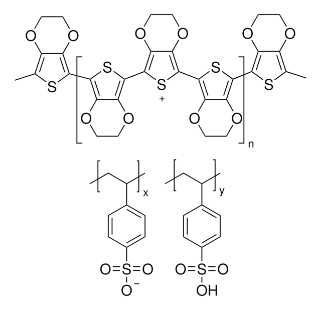 Poly(3,4-ethylendioxythiophen)-poly(styrolsulfonat) 1.5% in H2O, neutral pH, high-conductivity grade