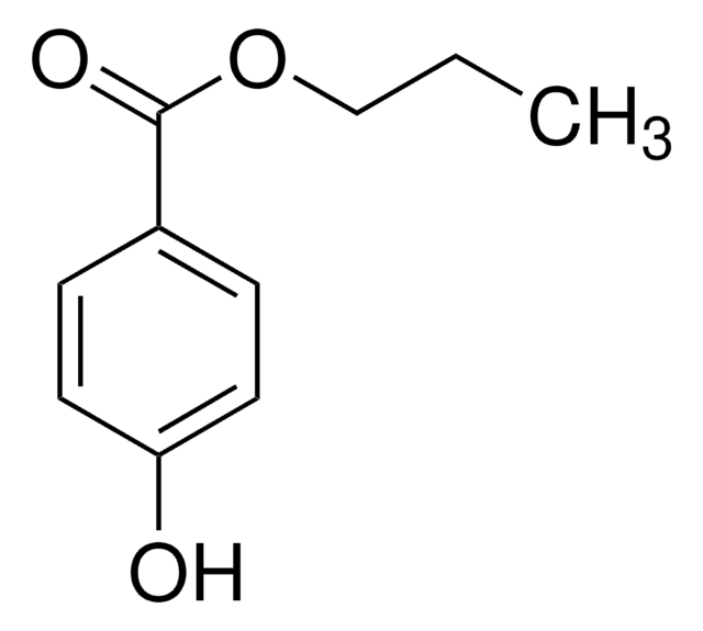 Propylparaben certified reference material, TraceCERT&#174;, Manufactured by: Sigma-Aldrich Production GmbH, Switzerland