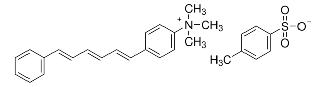 N,N,N-Trimethyl-4-(6-phenyl-1,3,5-hexatrien-1-yl)phenylammonium p-toluenesulfonate BioReagent, suitable for fluorescence, &#8805;96.0% (TLC)