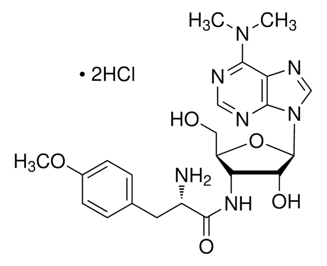 Puromycin dihydrochloride from Streptomyces alboniger powder, BioReagent, suitable for cell culture