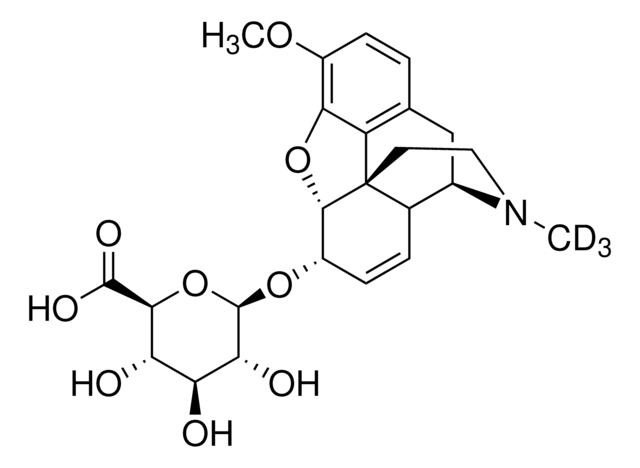 Codeine-6-ß-D-glucuronide-D3 solution 100&#160;&#956;g/mL in methanol: water (2:8), ampule of 1&#160;mL, certified reference material, Cerilliant&#174;