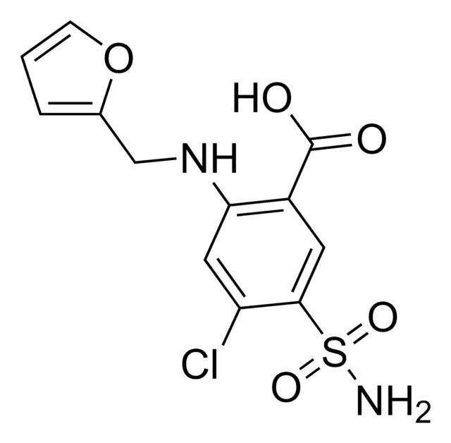 Furosemide solution 1.0&#160;mg/mL in methanol, ampule of 1&#160;mL, certified reference material, Cerilliant&#174;