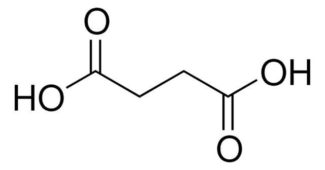 Succinic acid BioReagent, BioRenewable, suitable for cell culture, suitable for insect cell culture