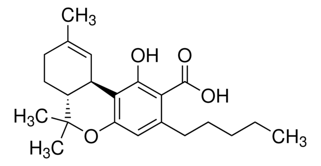 Delta9-Tetrahydrocannabinolic acid A solution 1&#160;mg/mL in acetonitrile, certified reference material, ampule of 1&#160;mL, Cerilliant&#174;