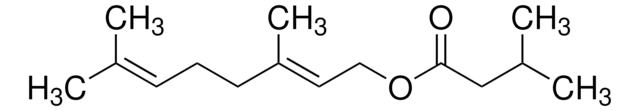 Geranyl isovalerate natural (US), &#8805;95%, FG