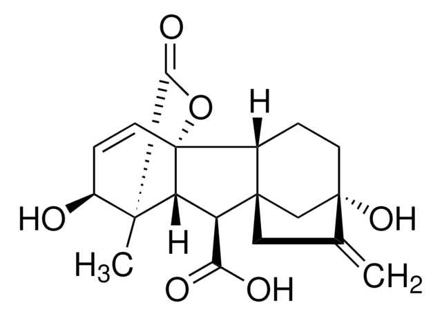 Gibberellinsäure BioReagent, suitable for plant cell culture, &#8805;90% gibberellin A3 basis (of total gibberellins.)