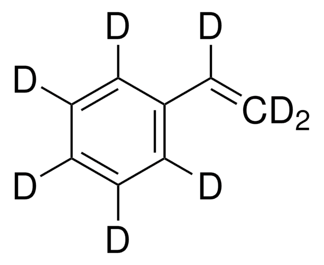 Styrol-d8 &#8805;98 atom % D, &#8805;98% (CP), contains 4-t-butylcatechol as stabilizer